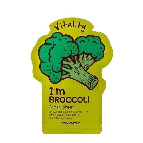 Brokoli ilə bərpaedici parça üz maskası 21 ml