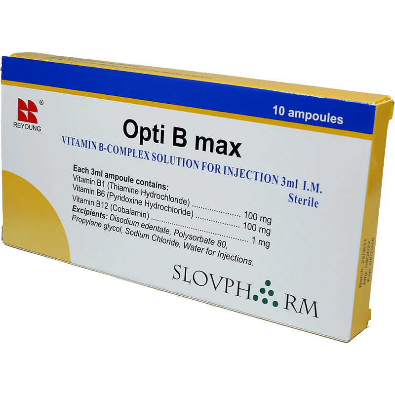 Opti B Max 3 ml. 10 əd.