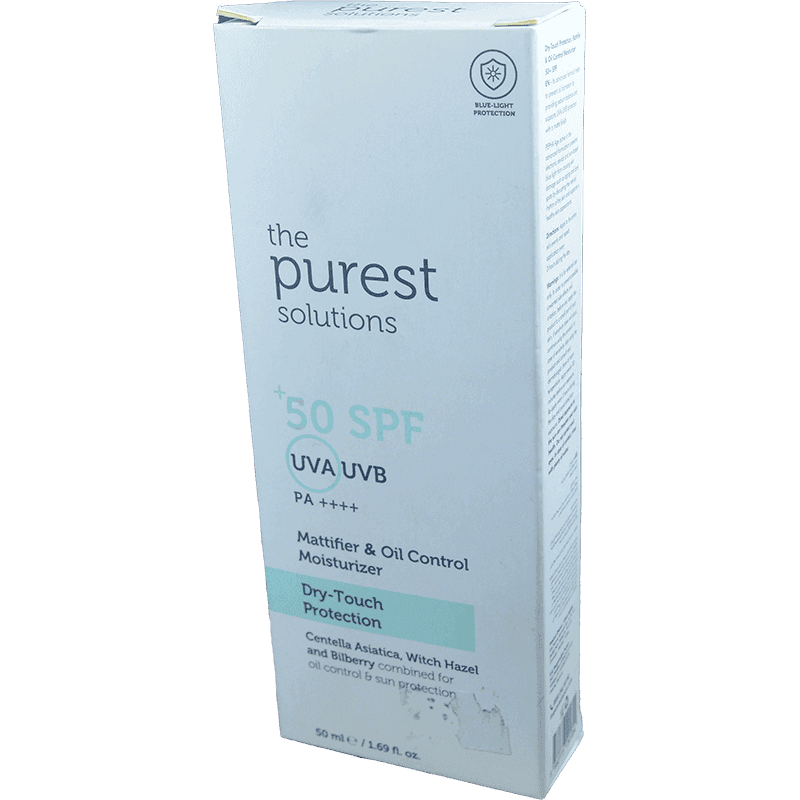 The Purest Solutions SPF50 Dry Touch Protection Günəşdən qoruyucu krem 50 ml