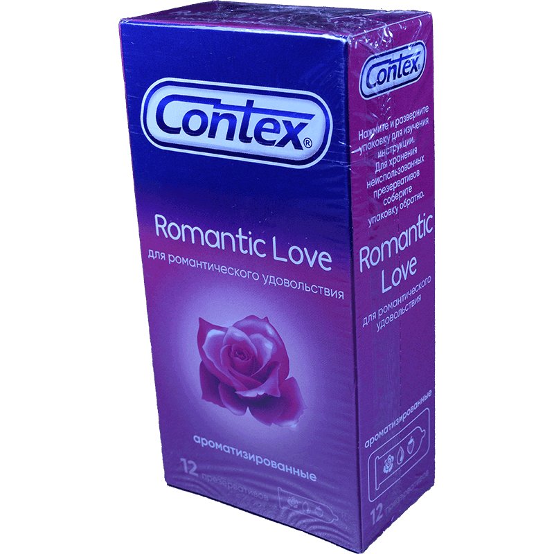 Qoruyucu Kontex Romantic Love - hamar, ətirli 12 əd.