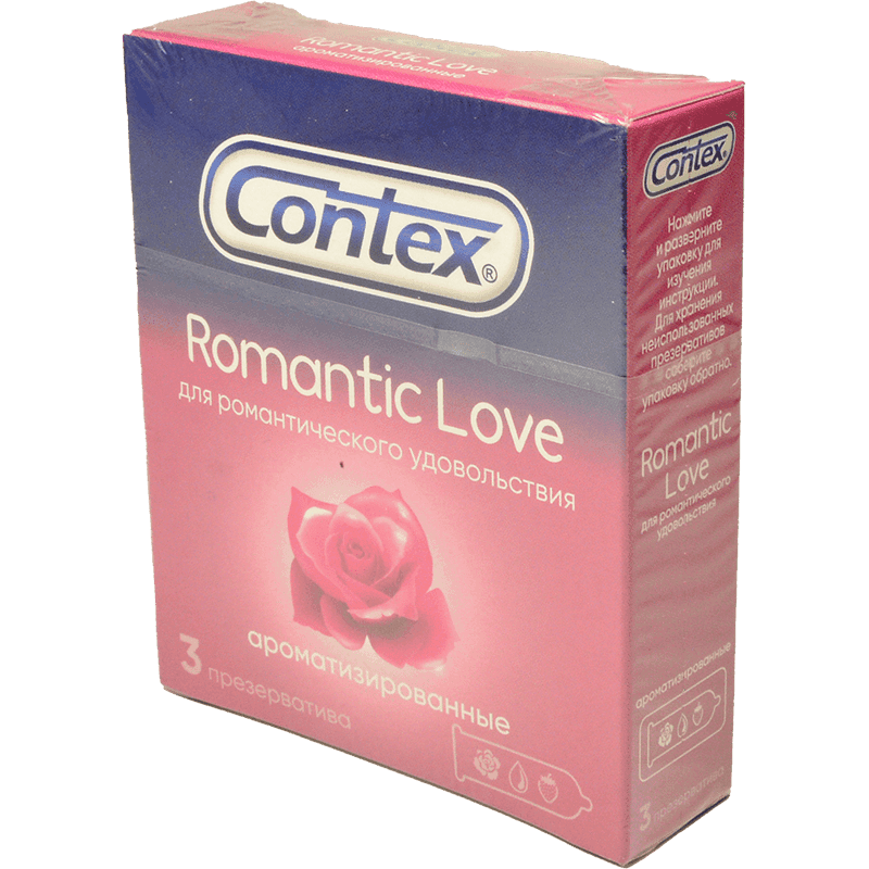 Qoruyucu Kontex Romantic Love - hamar, ətirli 3 əd.