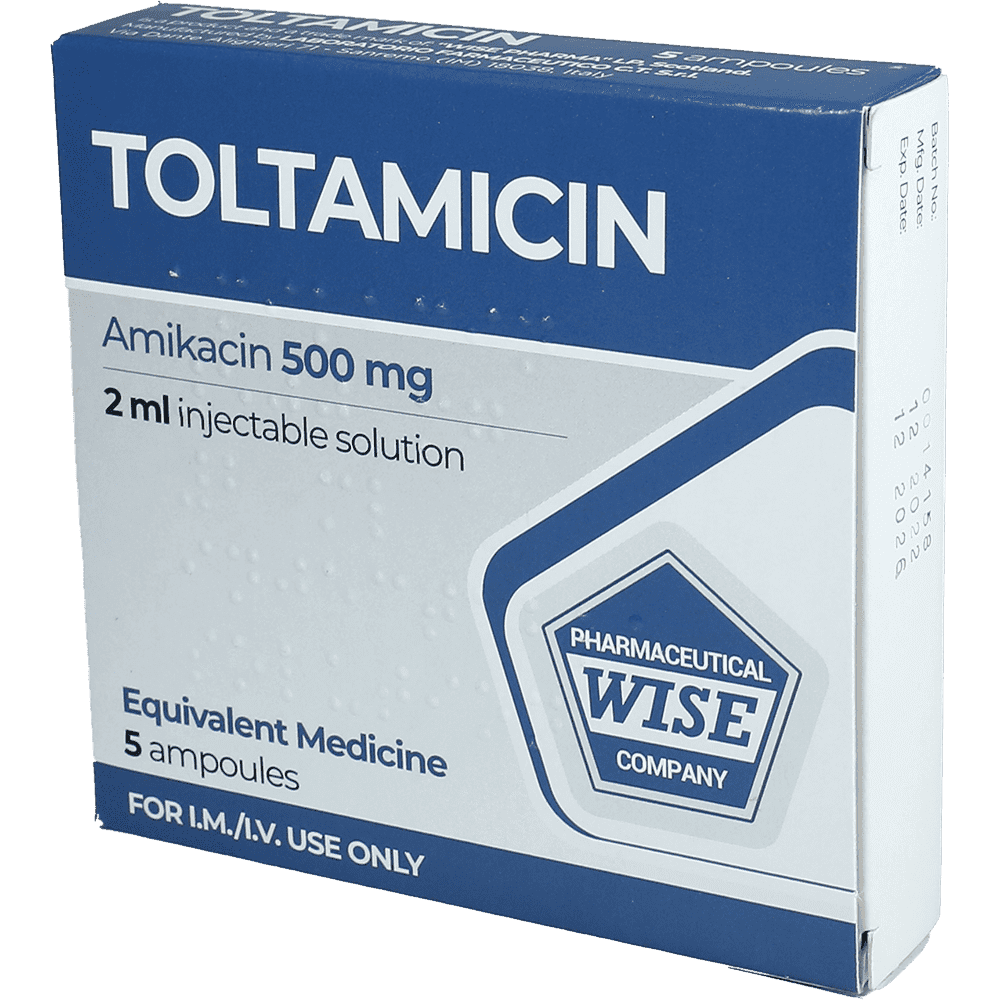 Toltamicin 500 mq /2 ml 5 əd.