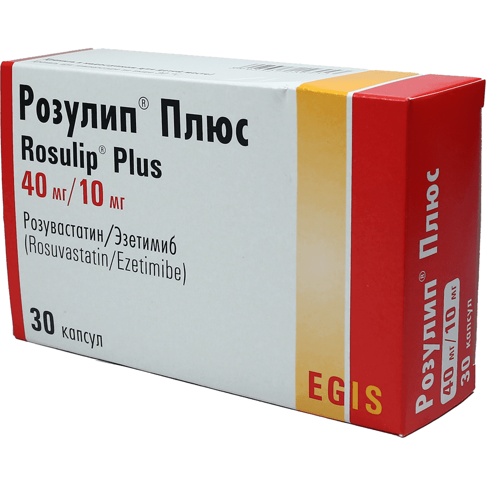 Rosulip plus 40 / 10 mq 30 əd.
