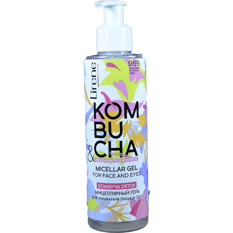 Lirene Miselyar təmizləyici gel Kombucha 190 ml