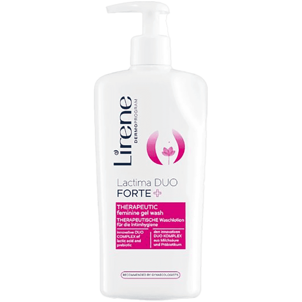 LactimaDuo Forte + intim gigiyena üçün terapevtik gel 300 ml