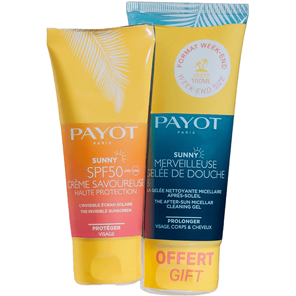 Sunny SPF 50 50 ml dəsti. krem + Duş Geli 100 ml