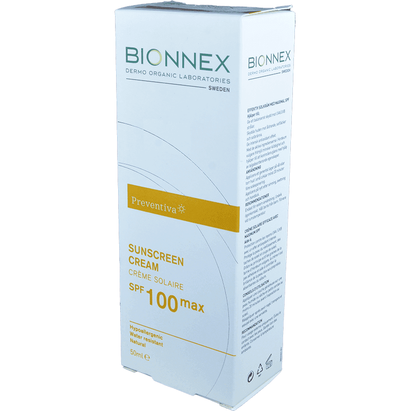 Bionnex Preventiva günəşdən qoruyucu üz kremi  SPF100  50ml