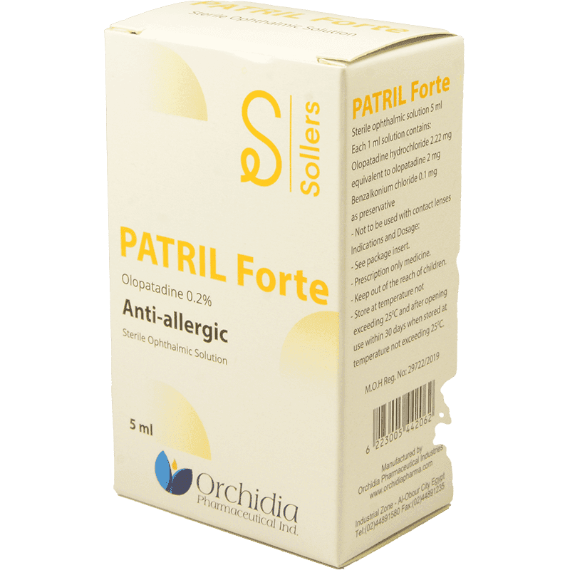 Patril forte 2 mq/ml 5 ml