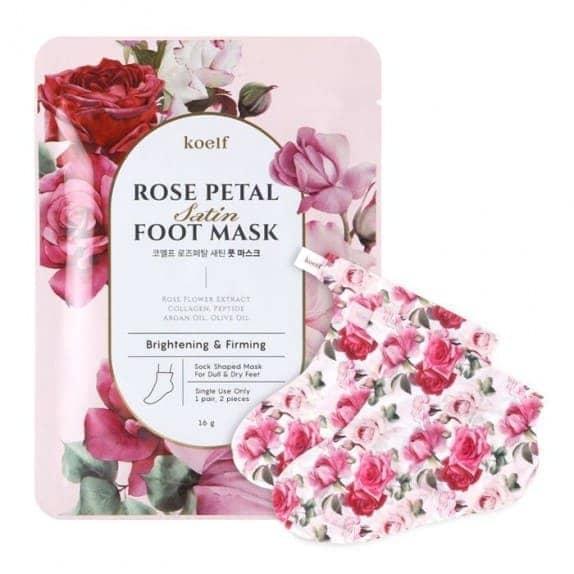 Petitfee ayaq üçün qidalandırıcı qızılgül ekstratlı maska No2