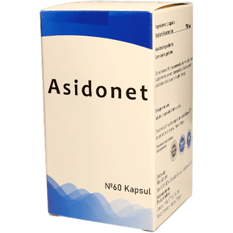 Asidonet 750 mg. 60 əd.