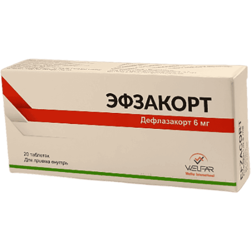 Efzacort 6 mq 20 əd