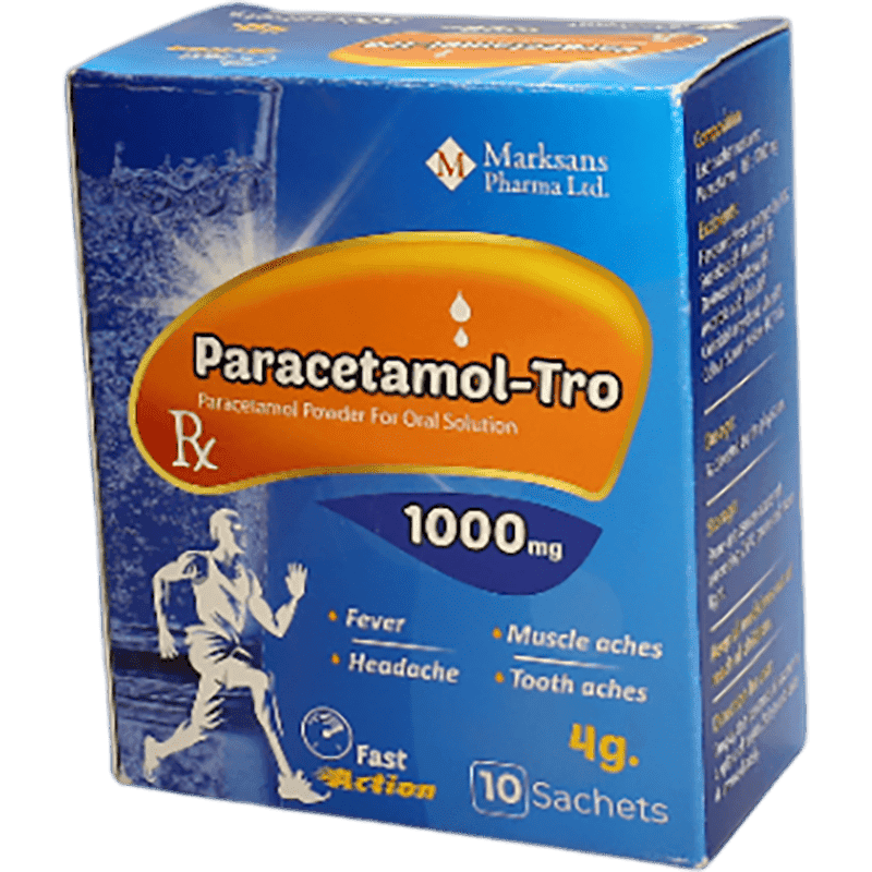Parasetomol 1000 mq 10 əd