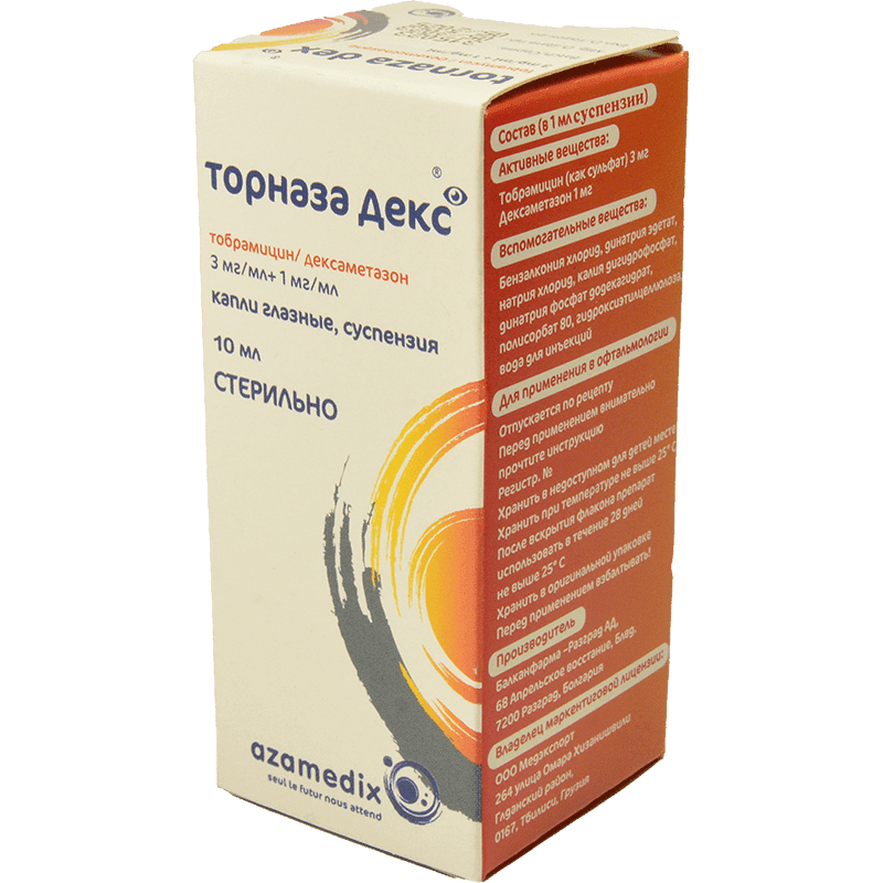 Tornaza Dex 10 ml.