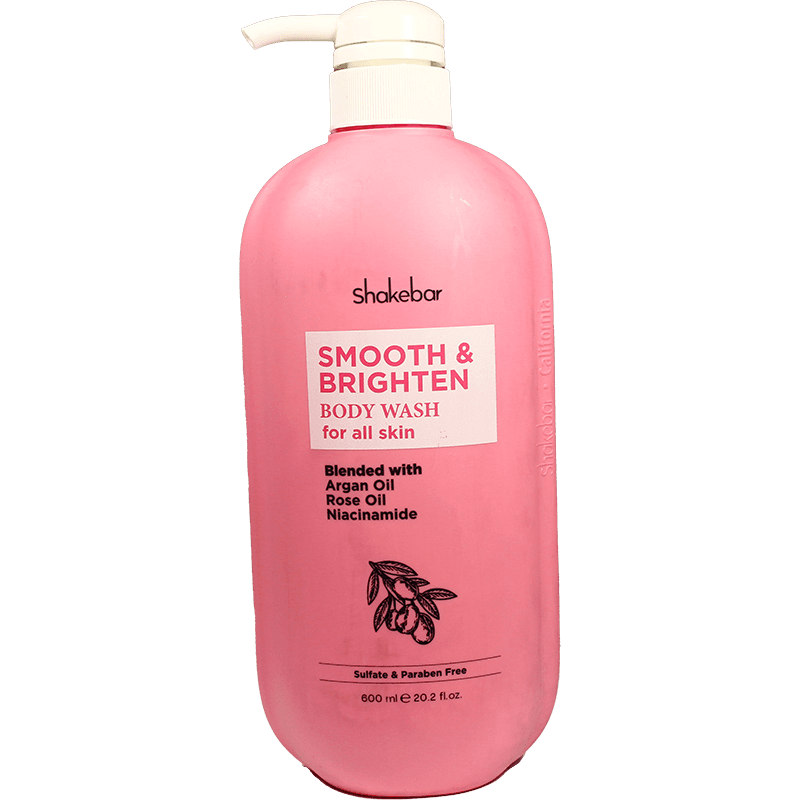 Smooth & brighten body wash with bath lily 600 ml