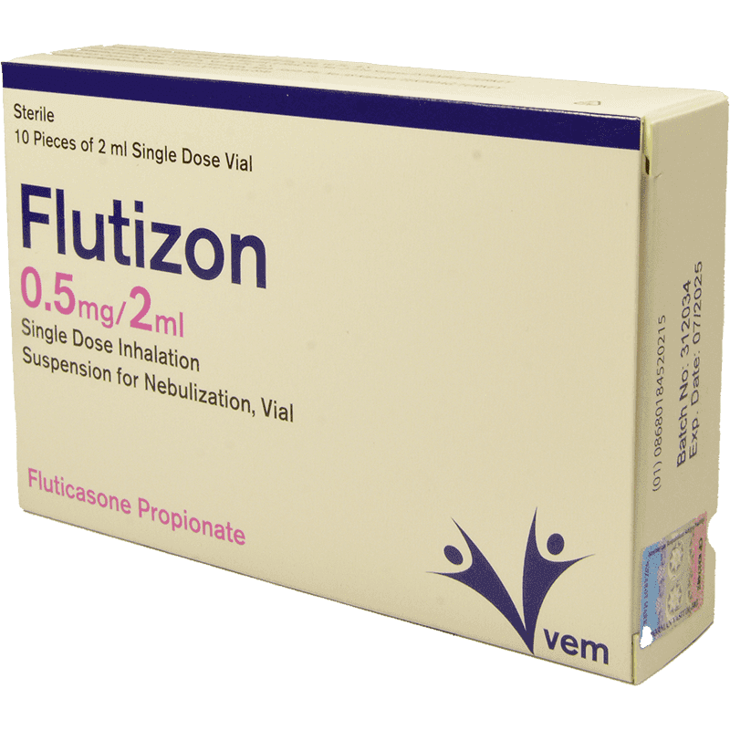 Flutizon 0,5 mq /2 ml 10 əd.