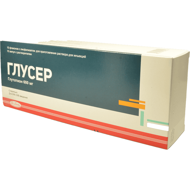 Gluser 600 mg. 3 ml. 10 əd.