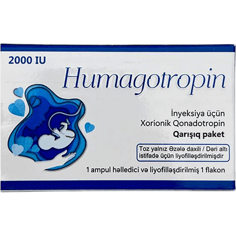 Humagotropin 2000 Uİ 2 ml 1 əd