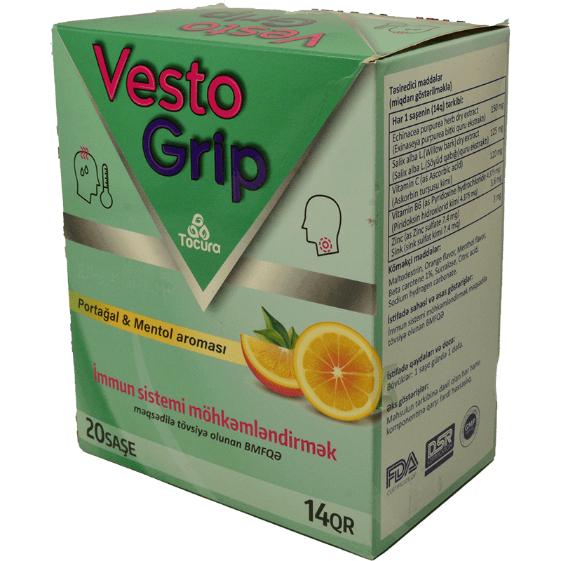 Vesto grip 20 əd.