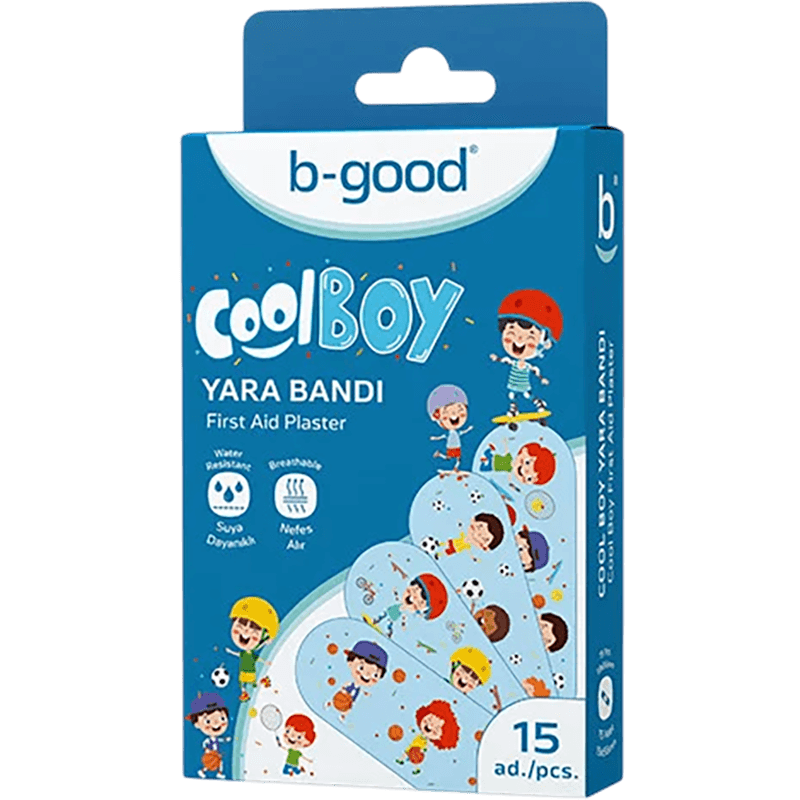 B-good B830 19x56 mm uşaq üçün ilk yardım yara bandı 15 əd