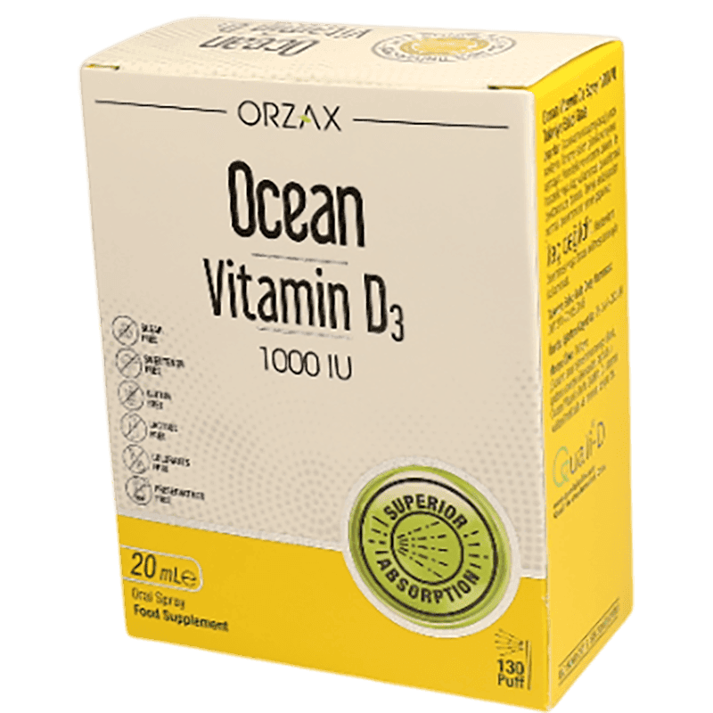 Ocean Vitamin D3 1000 Uİ 20 ml