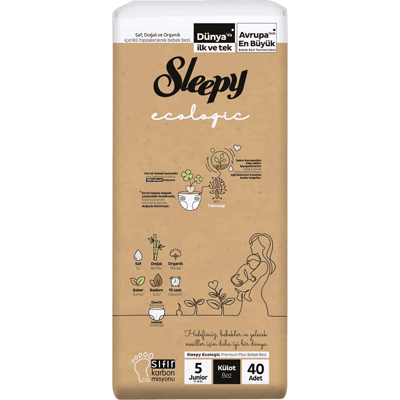Sleepy Ecologic-5 Junior bez-tuman 11-20 kq 40 əd