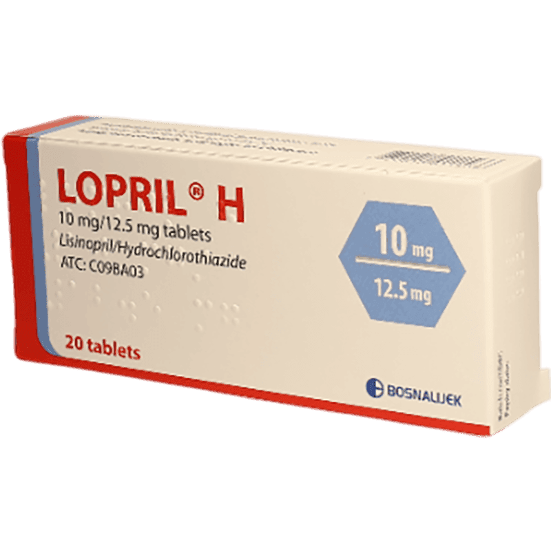 Lopril H 10 mq 20 əd