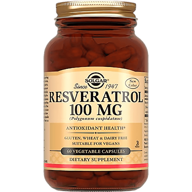 Solgar Resveratrol, 100 mq 60 əd