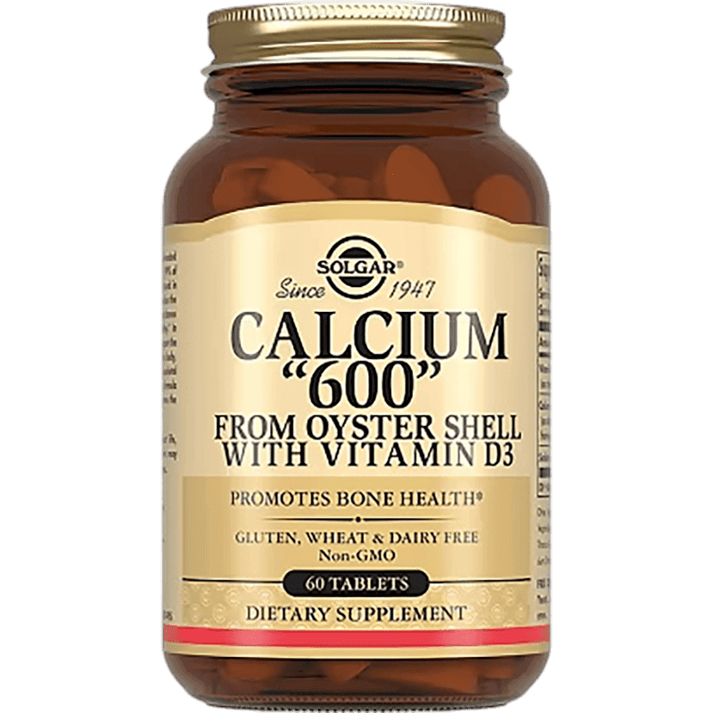 Solgar Calcium 600 istiridyə qabığı 60 əd