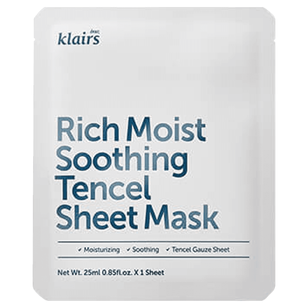 Dear Klairs Rich Moist sakitləşdirici parça maska 
