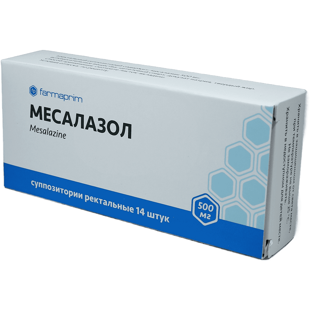 Mesalazol 500 mq 14 əd.