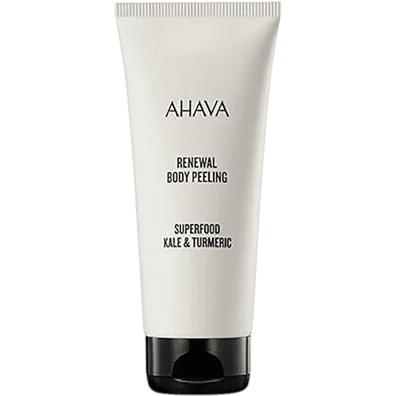 Ahava Bədən üçün yeniləyici pilinq: Kələm və Zərdəçal ilə, 200 ml