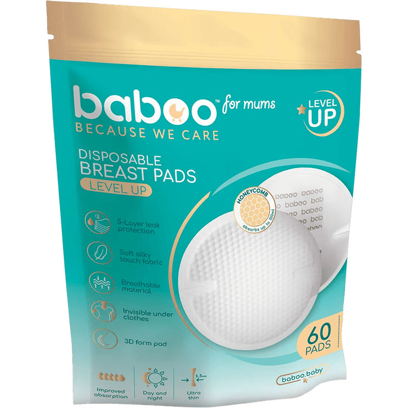 Baboo Döş üçün birdəfəlik padlar 60 əd