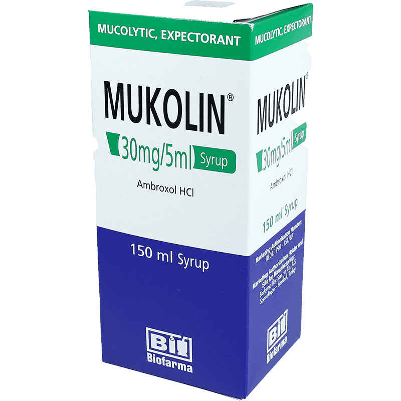 Mukolin 150 ml.