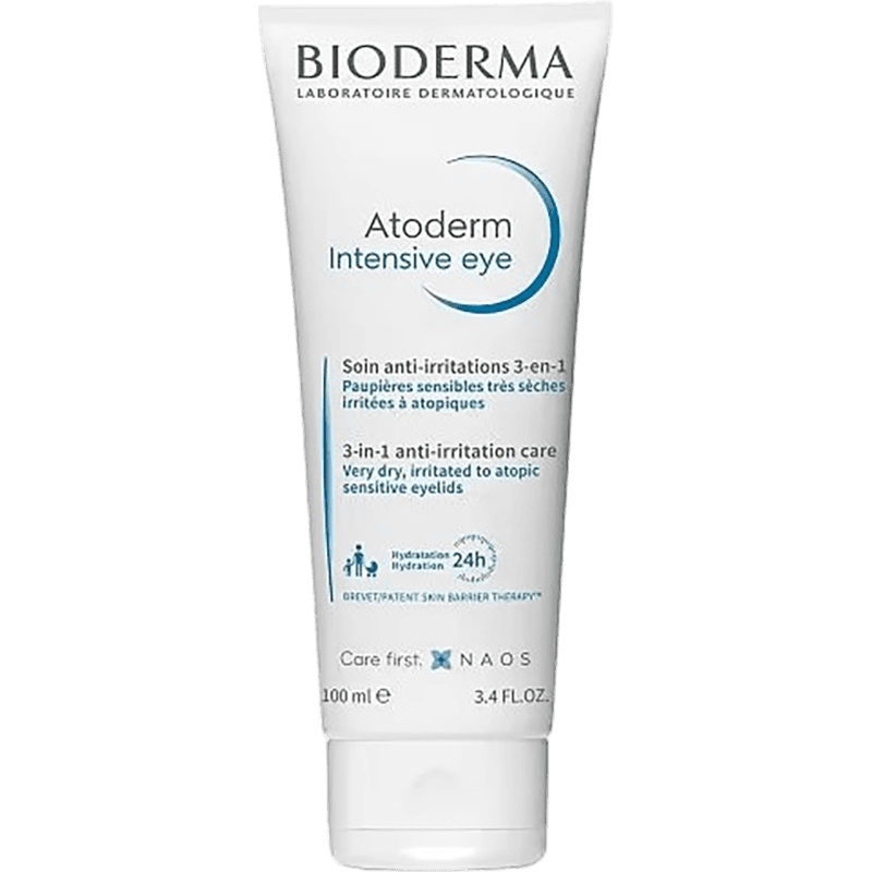 Биодерма Atoderm intensive eye Hərgünlük qıcıqlanmaya meyli göz qapağı dəri üçün vaistə 100 ml