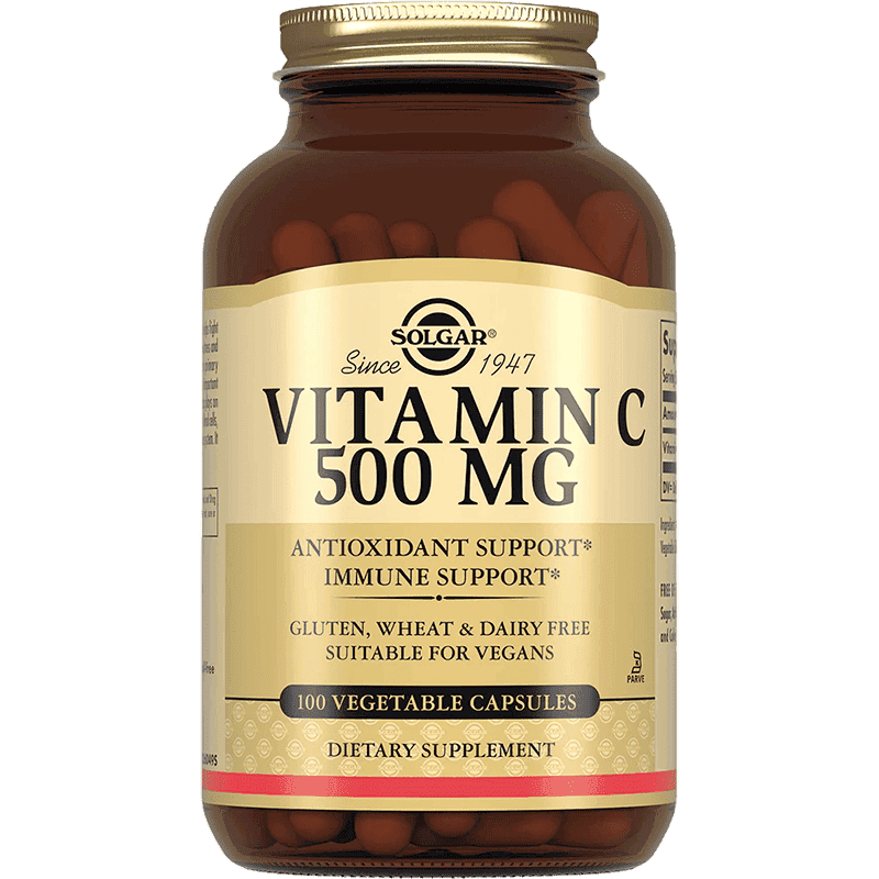 Solgar Vitamin C, 500 mq 100 əd