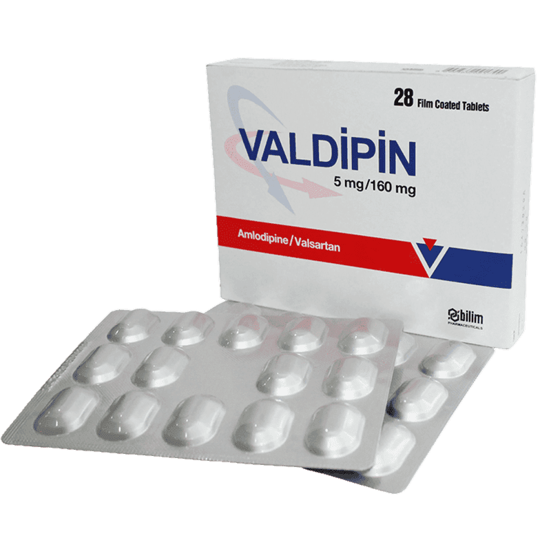 Valdipin 5 мг/160 mq 28 əd.