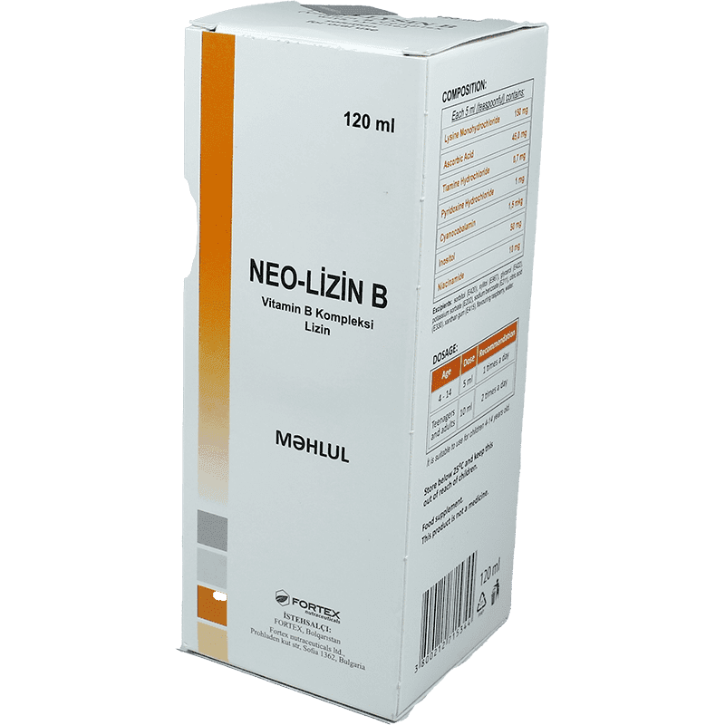 Neo-Lysin B 120 ml.