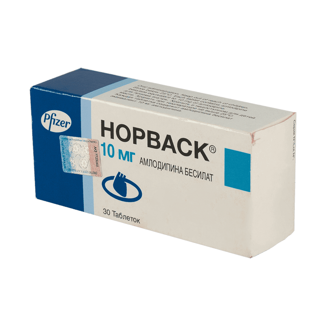 Norvask 10 mq 30 əd