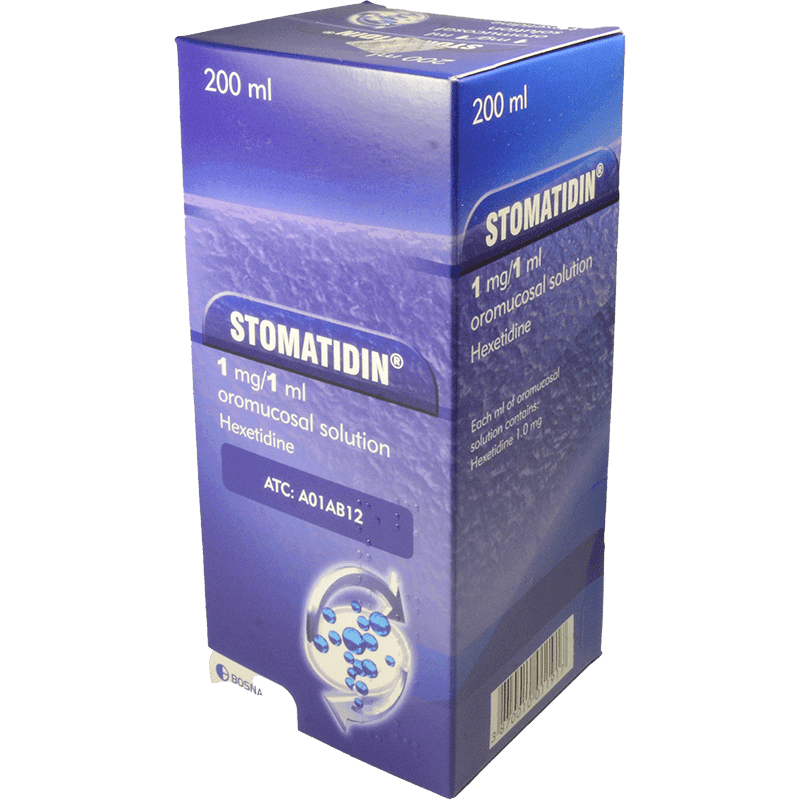 Stomatidin 0,1% 200 ml.
