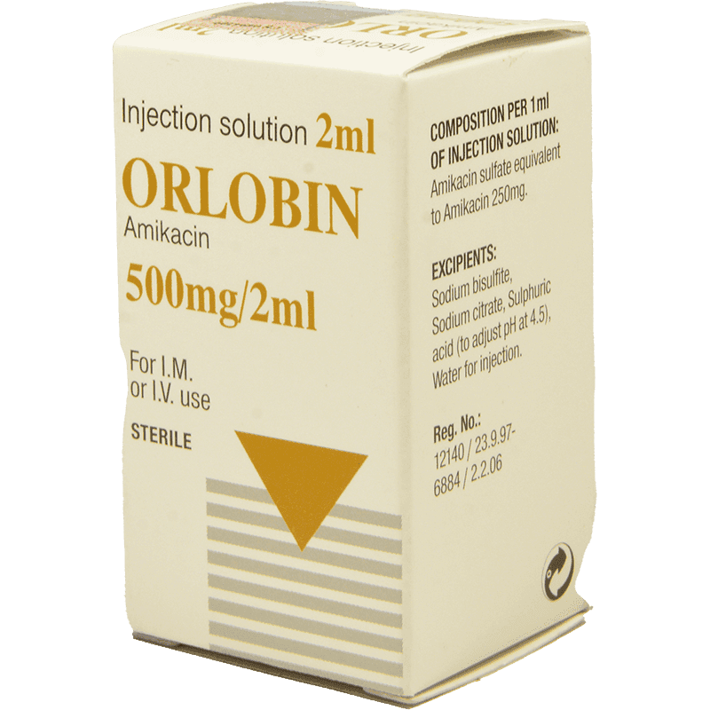 Orlobin 500 mq/2 ml