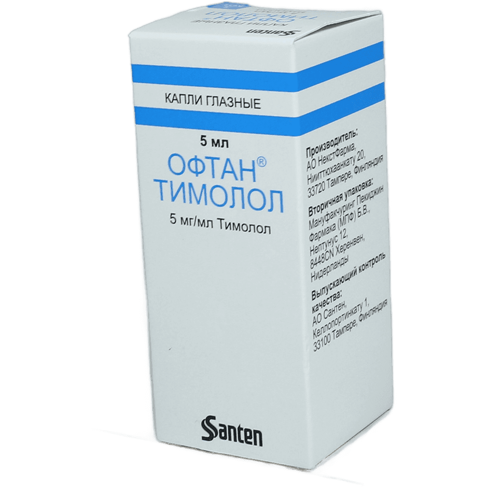 Oftan-Timolol 0,5% 5 ml
