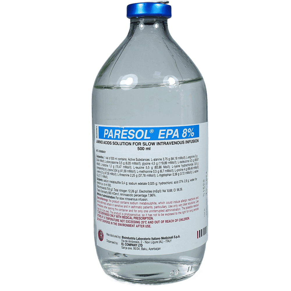 Paresol epa 8% 500 ml