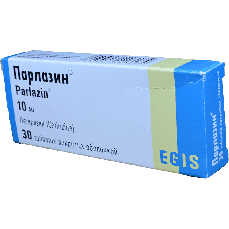 Parlazin 10 mg. 30 əd.