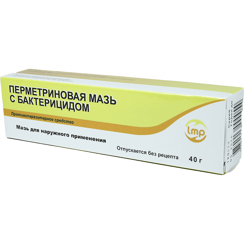 Перметриновая мазь 5% 40 гр.
