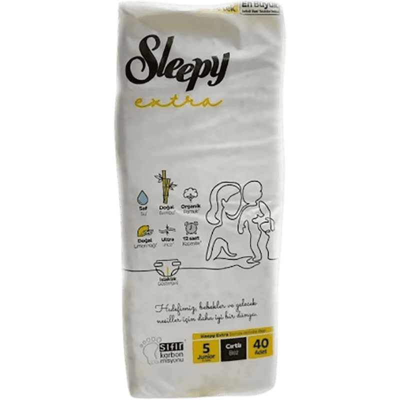 Sleepy-5 Bio Natural Junior bezlər, 11-20 kq 40 əd