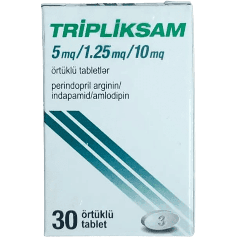 Tripliksam 5mq/1,25mq/10mq 30 əd.