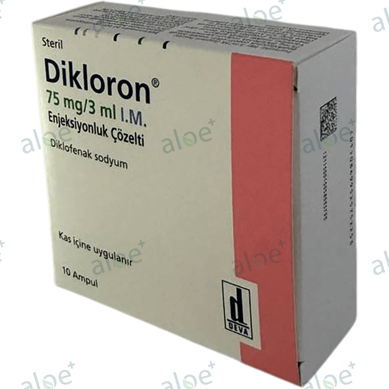 Diklofenak 75 mq 3 ml 10 əd
