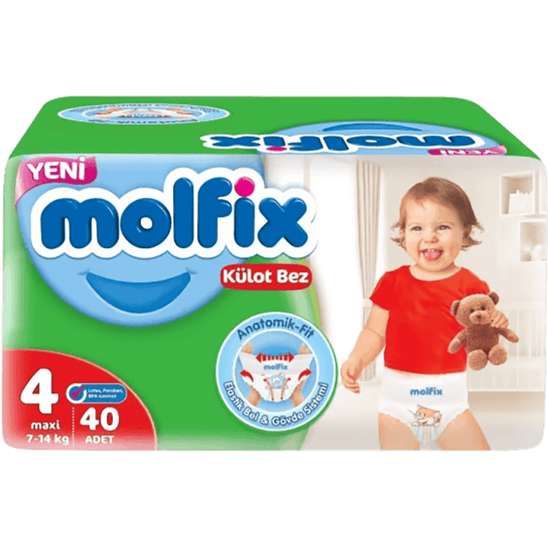 Molfix-4 Pants maxi bezlər, 40 əd