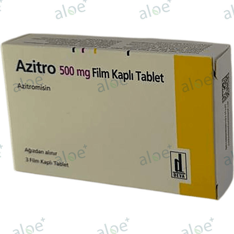 Azithromycin 500 mq 3 əd