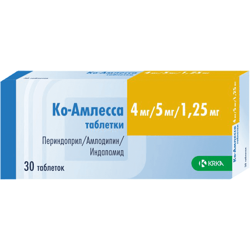Co-amlessa 4 mq/5 mq/1,25 mq 30 əd.